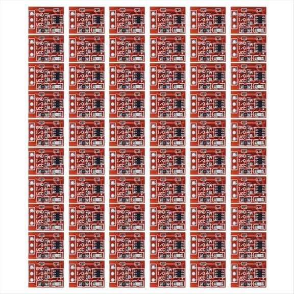 60Pcs TTP223 Touch Sensor Touch Button Module Self -Lock -to -Point Capacitance Switch Unilateral Transformation