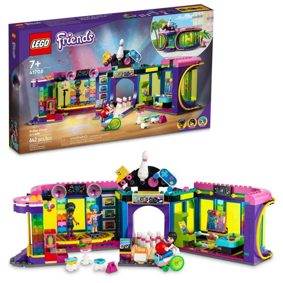 Set LEGO Friends Sala de Maquinitas Roller Disco 41708