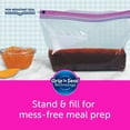 thumbnail image 3 of Ziploc® Marinade Food Storage Bags for Meal Prep, 24 Bags, 3 of 4