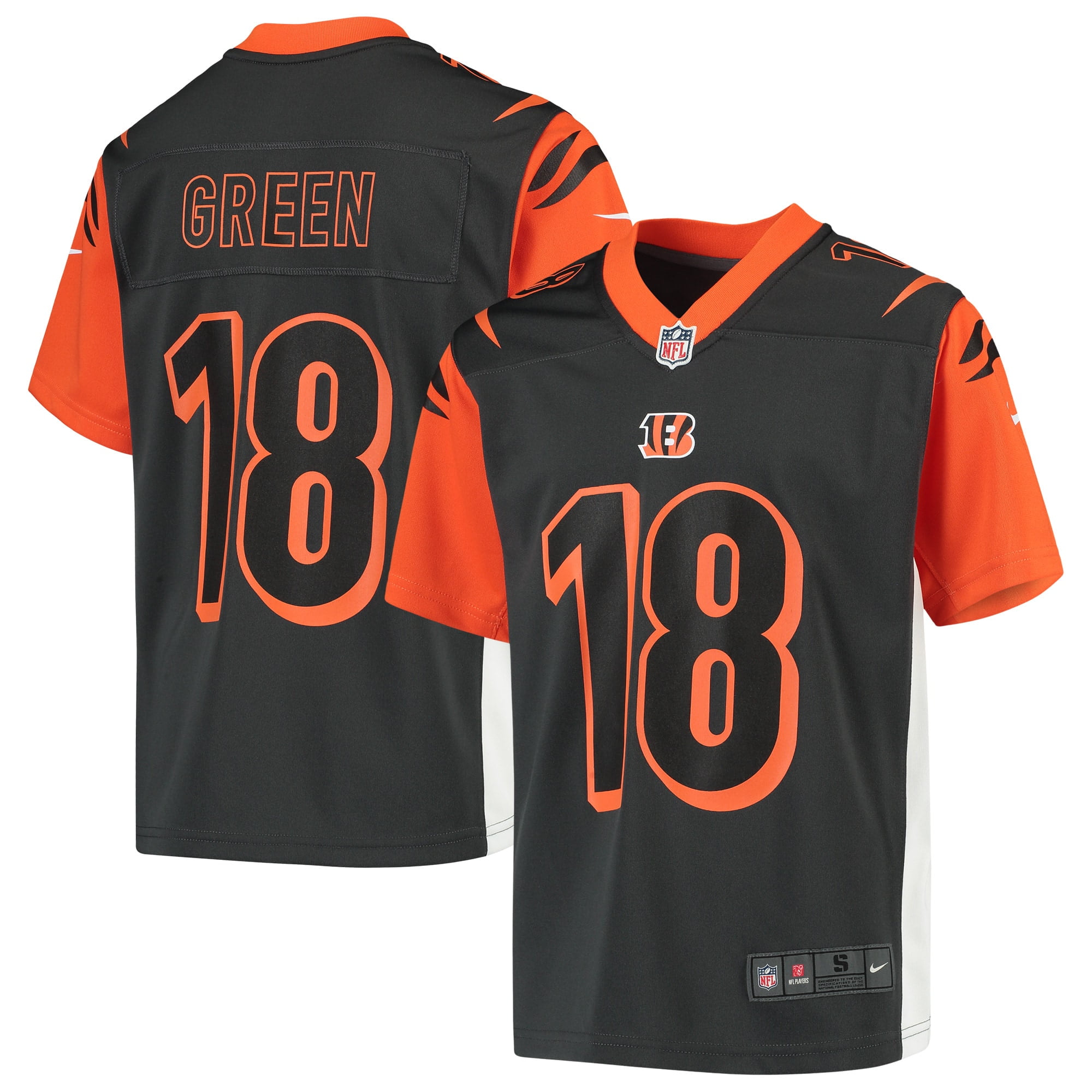 aj green youth jersey