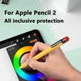 thumbnail image 4 of For Apple pencil 2 Case Multicolor Silicone Stylus Pen Case For Apple Pencil 2 Protective Cover For iPad Pen 2 Accessories SKY BLUE, 4 of 6