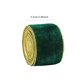 thumbnail image 3 of Decoraciones de Árbol de Navidad Cinta de Terciopelo 2.5 Pulgadas Caki Oro Triturado de Terciopelo Cinta de Navidad, Utilizado para Embalaje de Regalos, Artesanías de Decoración de Árbol de Navidad, S, 3 of 6