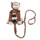 thumbnail image 2 of Mochila de peluche con forma , juguete de seguridad, arnés antipérdida, correa para niños pequeños y bebés Mono, 2 of 9