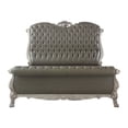 thumbnail image 2 of Acme Furniture Dresden California King Bed in Vintage Bone White & PU, 2 of 6