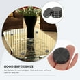 thumbnail image 3 of FUEENIRVA 20pcs Standoff Mounting Hardware Black Mirror Clips for Indoor Use, 3 of 8