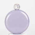thumbnail image 1 of Frasco- Ab Tapa De Cristal Creativo 304 Acero Inoxidable Vino Alcohol Licor Frasco Para Mujeres Niñas Hombres Fiesta Tamaño De Mano Flask-5oz, 1 of 4