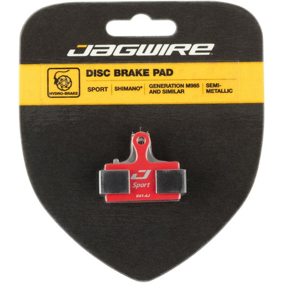Jagwire Sport Semi-Metallic Disc Brake Pads Shimano XTR/XT/SLX/Deore/Alfine/CX