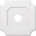 thumbnail image 1 of Ekena Millwork CMP32LE-07000 32 Po OD x 7 Po ID Carré Locke Architectural Grade PVC Contemporain Médaillon de Plafond, 1 of 1