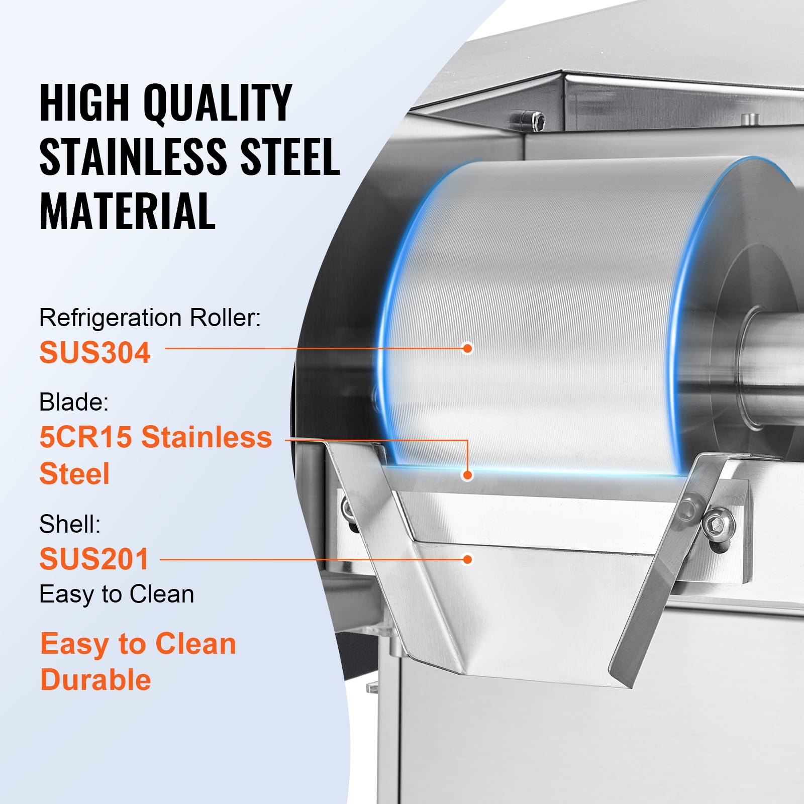 KFFKFF Industrial Snowflake Ice Device, 507LBS/24H Snowflake Ice Creator, Metallic Ice Grinding Equipment, Powered Ice Cone Producer, Air Circulation Mechanism for Quick Heat Loss