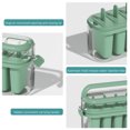 thumbnail image 4 of 6 Cavities Ice Bar Mould, Lolly Maker Ice Cream Bar Mould Convenient And Easy To Use Ice Lolly Mould For Fun DIY Making Ice Candy Chocolate, 4 of 8