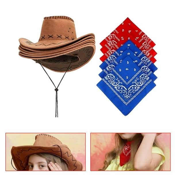 Sombrero De Vaquero Unisex Con Cinta - Estilo Western Para Disfraces Y Looks Casuales
