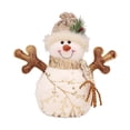 thumbnail image 3 of Figura de Muñeco de Navidad Yotijar adornos de felpa corta 15cmx22cmx26cm, 3 of 10