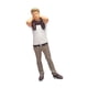 thumbnail image 5 of Figura de persona a escala 1/64, coleccionable, para mesa de arena, adorno de hombre, para diorama DIY Blanco, 5 of 9