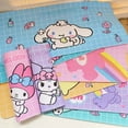 Sanrio Cinnamoroll Kuromi Mymelody kawaii Cartoon PU Mouse Pad Anime ...