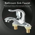 thumbnail image 4 of Laundry Faucet, Bathroom Sink Faucet Anti Rust Hot And Cold Water Mixer  For Kitchen, 4 of 8