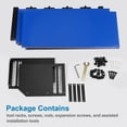 thumbnail image 3 of Unique Bargains Power Tool Organizer 3 Layers 5 Drill Storage Racks Wall Mounted Style, Blue, 3 of 5