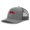 Grey, variant on Mesh Cap Hat Embroidered Plumber Logo Embroidery Trucker Hats for Men & Women Cotton Navy Design Only