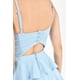 thumbnail image 4 of Vestido con diseño de volantes Roman Fashion /Juvenil, 5733 (Azul claro) azul G, 4 of 5