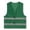 Army Green, variant on Xdegoge Kids High Visibility Reflective Safety Vest Tween Front Closure Breathable Mesh Outdoor Cycling Walking Running Construction Role Play