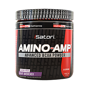 Isatori Sports Nutrition AminoAMP 7.9 Ounces Powder GRAPE QUENCHER