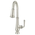 thumbnail image 6 of American Standard Delancey Single-Handle Pull Down Kitchen Faucet in Polished Nickel, 6 of 7