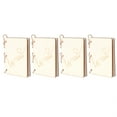 thumbnail image 1 of Wedding Booklets Props,2 Set Wedding Booklet Wedding Notebook Wedding Decoration High-End Performance, 1 of 7