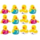 thumbnail image 5 of Patos de goma geniales (2 "") tamaño estándar. (Paquete de 12) lindos juguetes de piscina para bañera de pato. (Patos de goma de yoga), 5 of 5