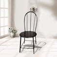 thumbnail image 4 of lionlar 1/6 dollhouse metal Dinning Chair Stools Model Black, 4 of 6