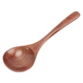 thumbnail image 3 of Wooden Spoon, Japanese Style Wooden Soup Spoon Tableware Hand Made  For Living Room, 3 of 8