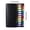 Black, variant on A4 12-Pocket Expanding File Folder with Colorful Rainbow Index Tabs and Elastic Closure, Durable Lightweight Portable Accordion Organizer for Office, Business & Home Document Management