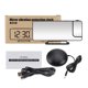thumbnail image 2 of despertador electronico Proyección Vibrante Reloj despertador LED Espejo Reloj digital con 2 juegos de despertador Función Snooze Bed Shaker Salida USB para personas que duermen mucho Abanopi despertador electronico, 2 of 7