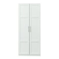 thumbnail image 3 of 70" Tall Pantry Cabinet, Wood Closet with 2 Doors and 3 Shelves, Modern Kitchen Storage with Adjustable Shelves, Space Saving Cupboard for Bathroom, 3 of 9