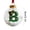 B-green, variant on LEFXSMR Christmas Balls, 3.1" Shatterproof Festive Christmas Ball Ornaments, Christmas Letter Ornaments for Xtmas Tree Home Holiday Decor