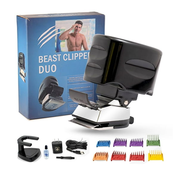 Skull Shaver Beast Clipper Duo : Ultimate Home Haircut & Grooming Kit for Men/Women - DIY Haircut,Hair Clippers, Self Haircut Tool.