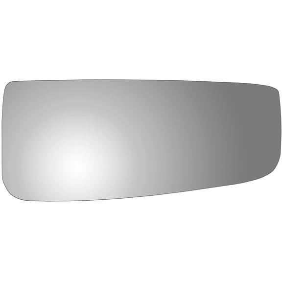 90309 - Fit System Passenger Side Mirror Glass, Ford F150 15-18, towing mirror bottom lens