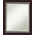thumbnail image 4 of Amanti Art Beveled Wood Bathroom Wall Mirror - Signore Bronze Frame Outer Size: 20 x 24 in, 4 of 5