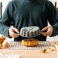 thumbnail image 2 of Homelife Silicone Cake Mold Nonstick Round Charlotte Cake Pan for Cheese Cake Chocolate BPA-Free Easy Release Fondant Molds Gift for Bakers, 2 of 13