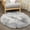 A756 Popular pick, variant on kkbbma Round Faux Fur Rug, Small Area Rugs, Fluffy Sheepskin Fur Rug, Ultra Soft Rugs, Machine Washable Shag Rug, Nursery Throw Rugs for Bed, Living, Kids Room