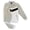 Grey-White, variant on Men’s Classic Slim-Fit Tracksuit – Full-Zip Jacket & Jogger Set