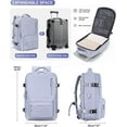 thumbnail image 6 of Carry on Backpack,Large Travel Backpack for Women Men Airline Approved Gym Backpack Waterproof Business Laptop Daypack, 6 of 9