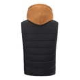 thumbnail image 5 of Miluxas Heated Vest for Men Women, Upgraded Mens Heated Vests with Hoodie,15 Heating Zones, Battery Pack Not Included Brown, 5 of 7