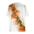 thumbnail image 3 of Patlollav Summer Tops for Women Short Sleeve Casual Shirts Floral Tee Trendy 2025 Basics V Neck Tshirts, 3 of 6