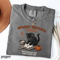 thumbnail image 5 of Comfort Colors Kitty Biscuits Shirt Spooky Season Tee Black Cat Halloween Fall TShirt Vintage Baking Pumpkin T-Shirt Cat Lover Fall Gift, 5 of 5