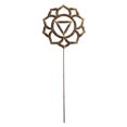 thumbnail image 5 of Vivaterra Chakra Symbol Garden Stake (Confidence) Metal 11" Diameter 17"H, 5 of 5