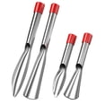 thumbnail image 2 of 2 Pcs Gardening Tool Set Spade Shovel Rake Weeding Digging Soil Farming Shovel Stainless Steel for Planting Flowers Potted Plant Mini, 2 of 6