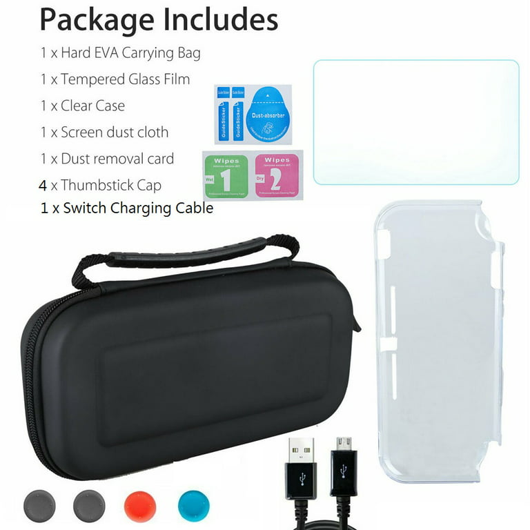 6 in 1 accessory kit for Nintendo Switch Lite