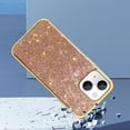 thumbnail image 3 of Compatible with iPhone 15 Bling Diamond Case Glitter for Women 3D Rhinestone Crystal Shiny Sparkly Protective Cover with Electroplate Plating Bumper Luxury Fashion Case Rose Gold, 3 of 14