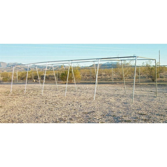 50' Baseball Softball Slant Leg Trapezoid Batting Cage 1" Fittings NO PIPE