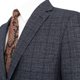 thumbnail image 5 of P&amp;L - chamarra deportiva para hombre, de ajuste clásico, ligera, elástica de 2 botones, color liso y a cuadros, para negocios y casual, Azul, 56 Tall, 5 of 6