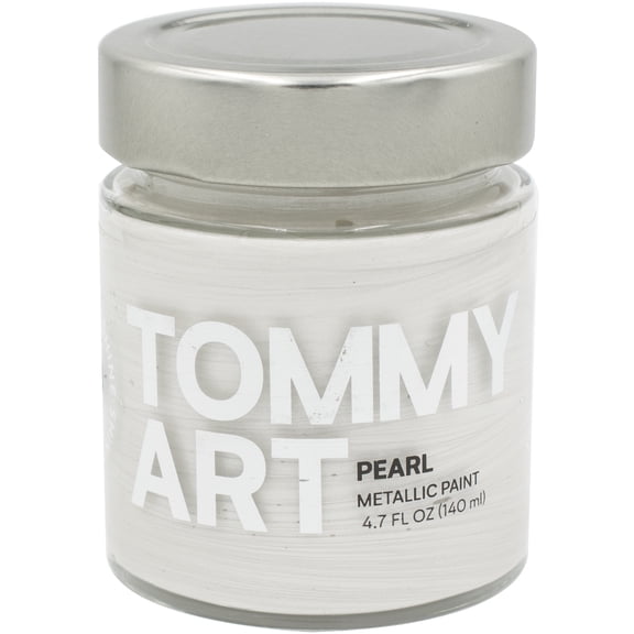 Tommy Art Metallic Chalk Paint 140ml-Pearl